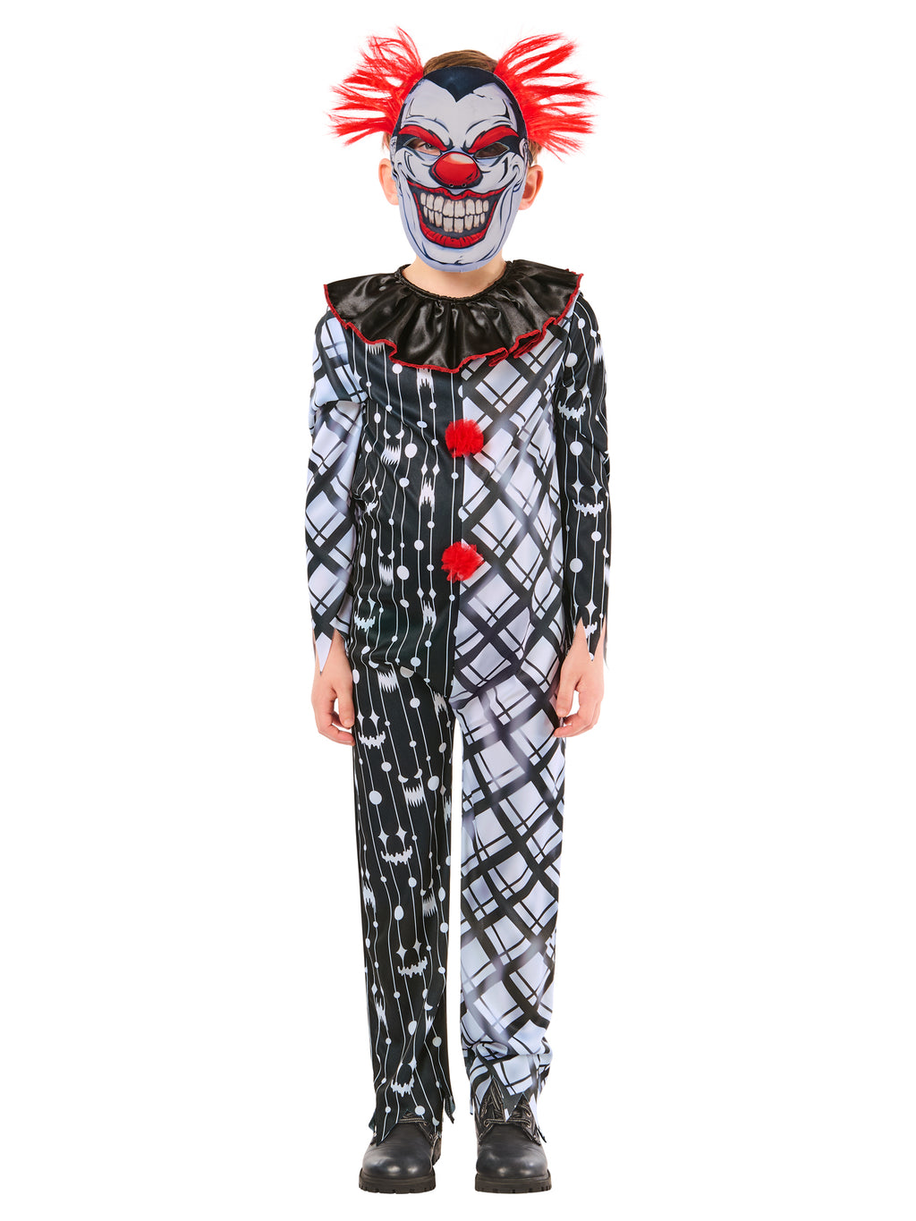 Monochrome Sinister Clown Suit 4