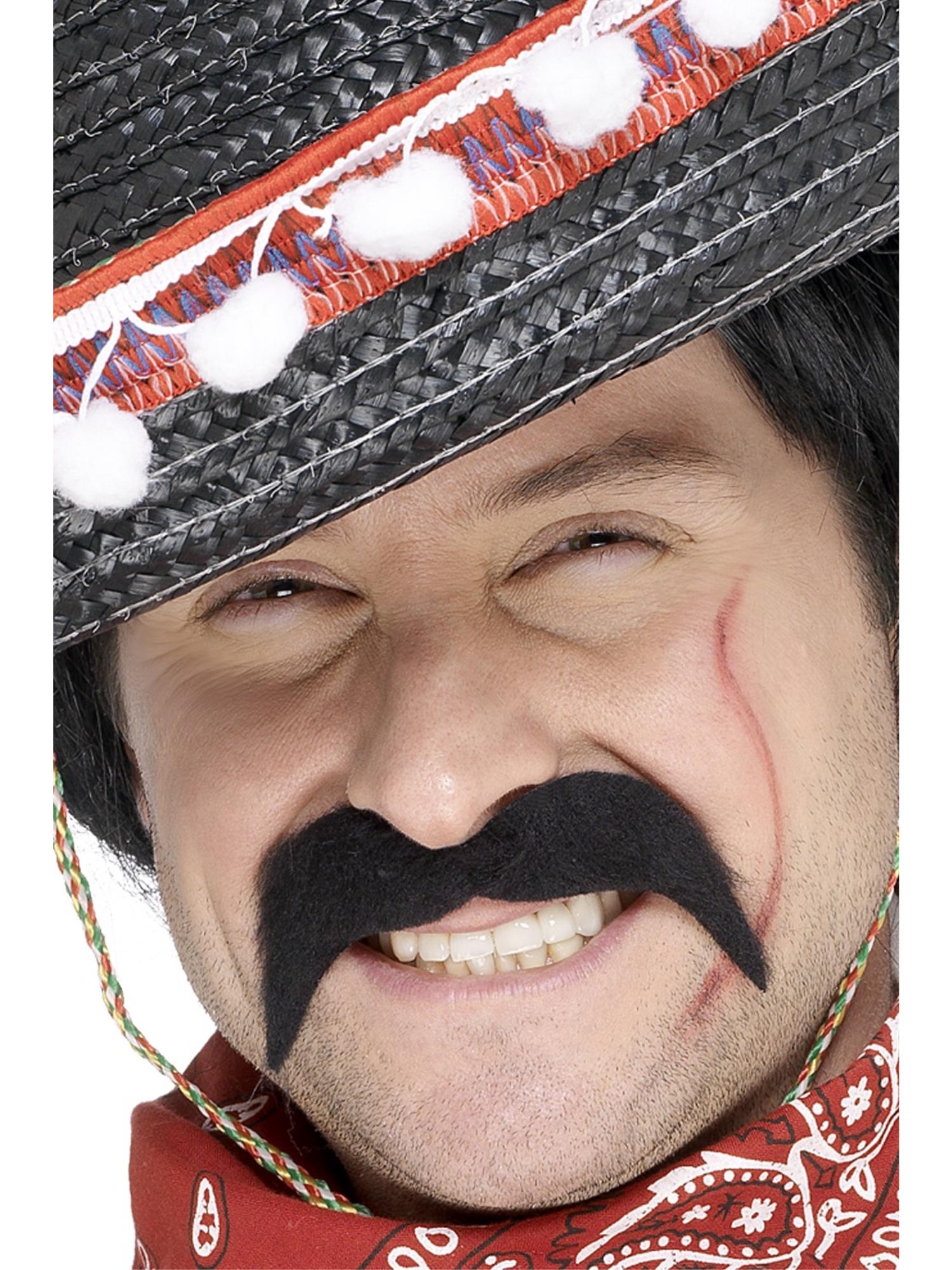 Mexican Bandit Tash, Black 1