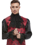 Cravat & Cuff Set, Black 1