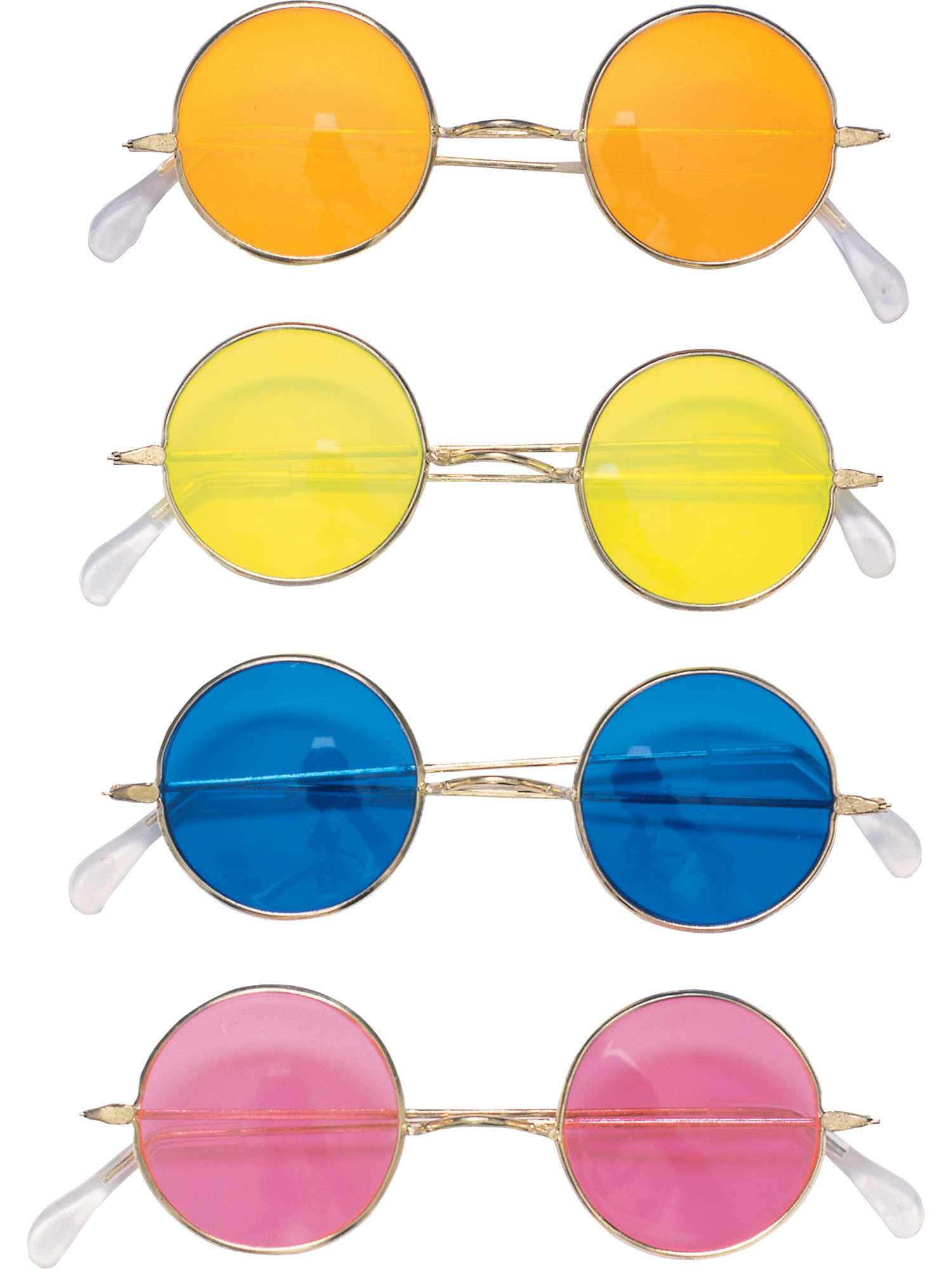 Hippie Round Glasses (12Pc Pack) 1