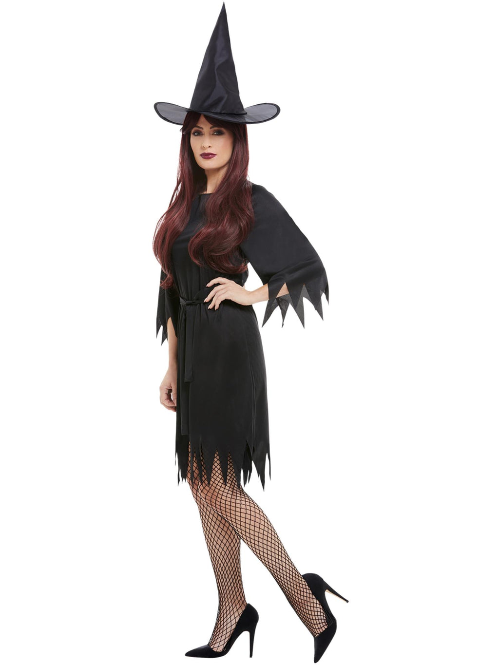Spooky Witch Costume, Black 3