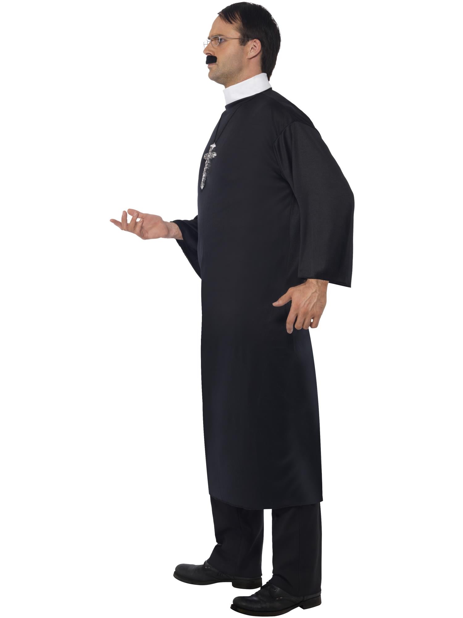Priest Costume, Black 3