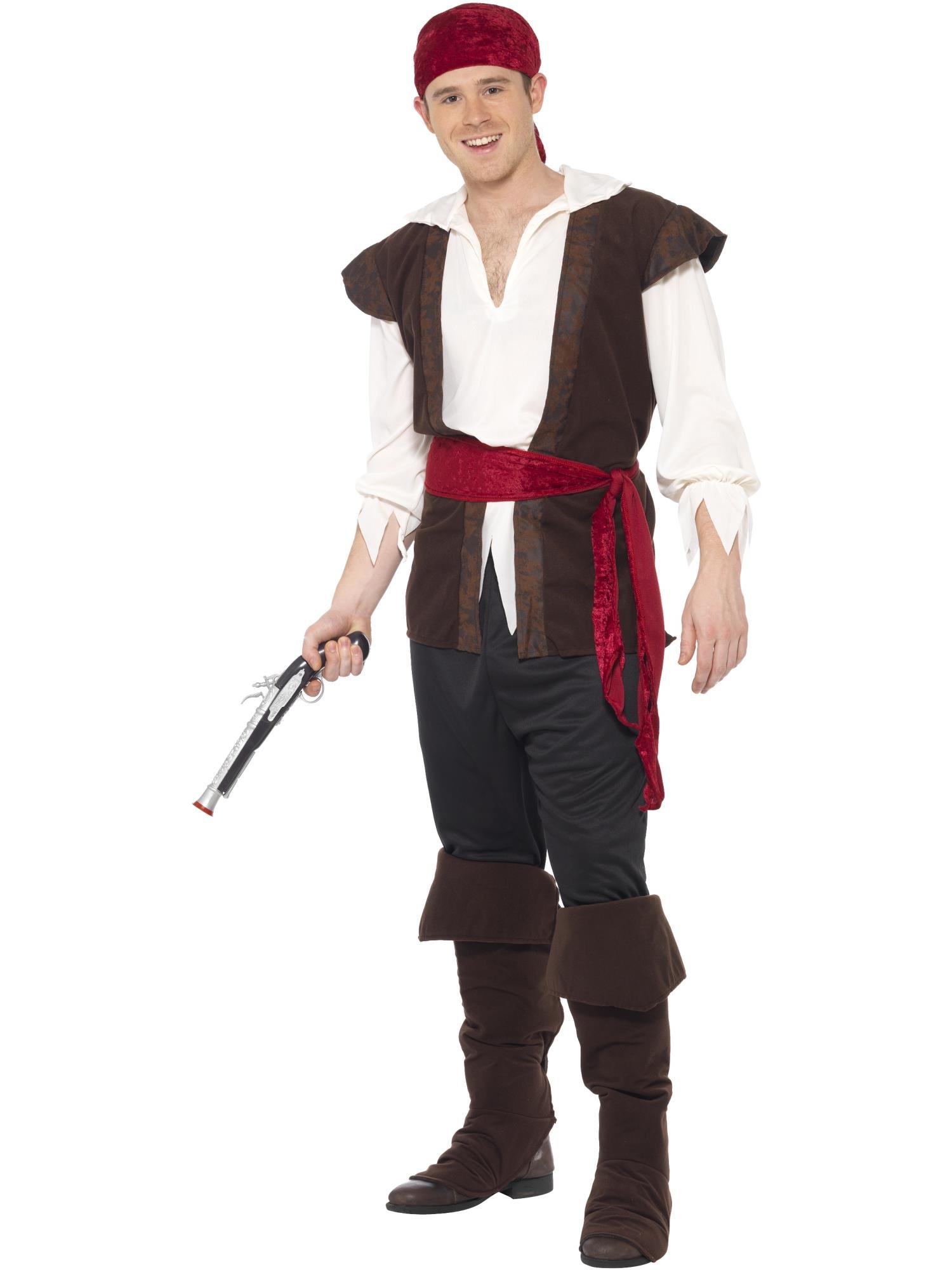 Pirate Costume, Brown 1