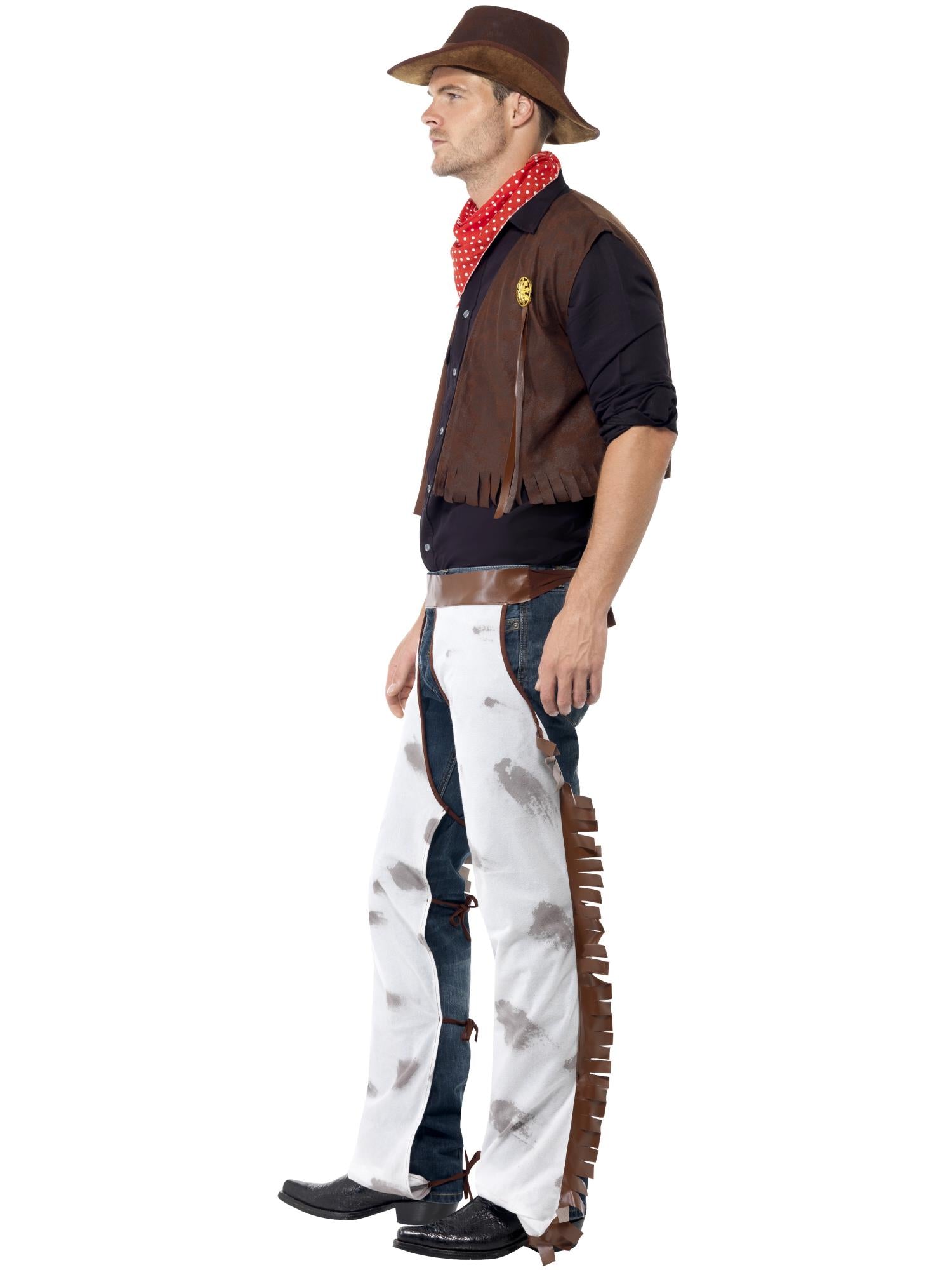 Cowboy Costume, Brown 3