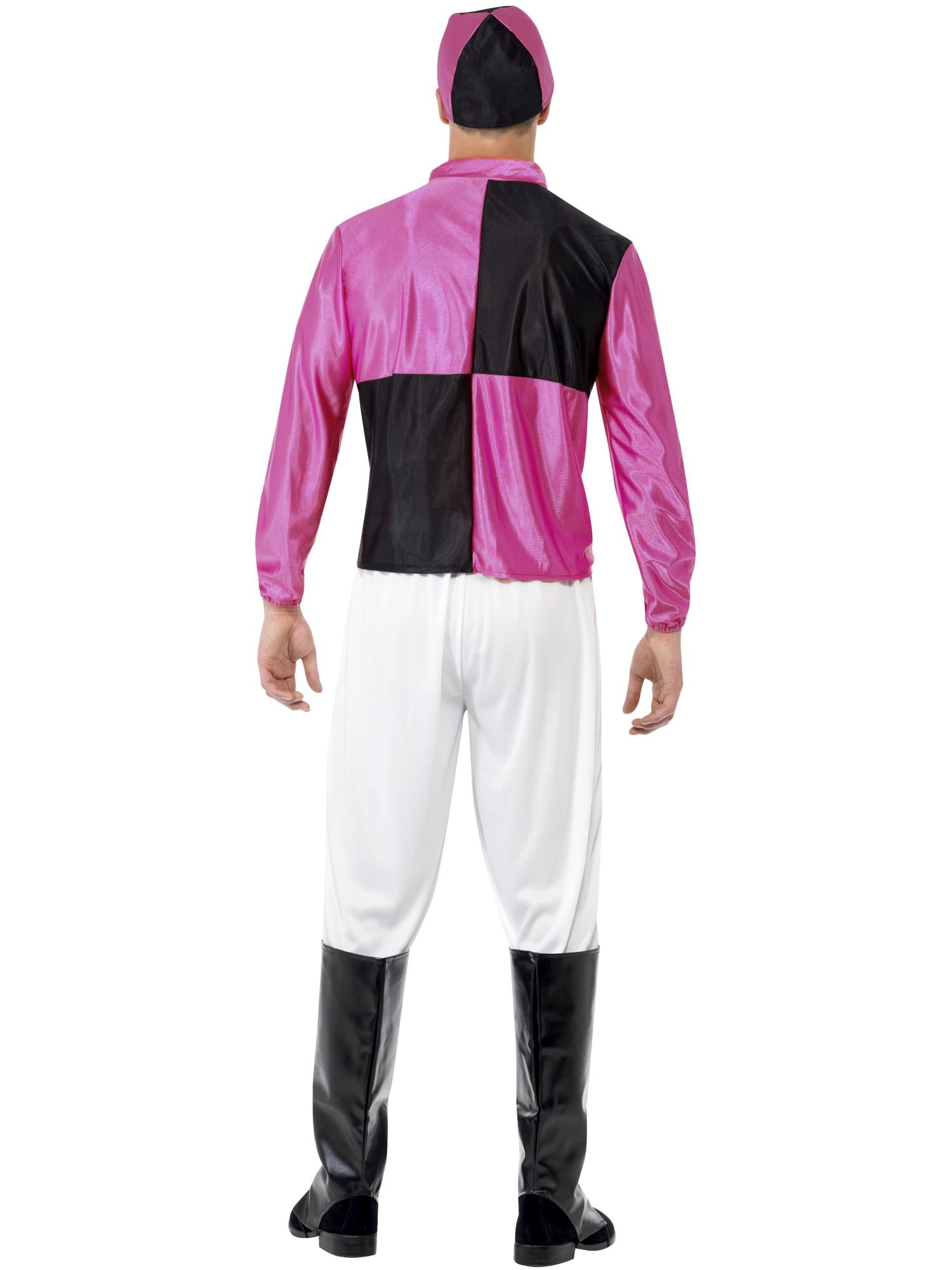 Jockey Costume, Pink & Black 2