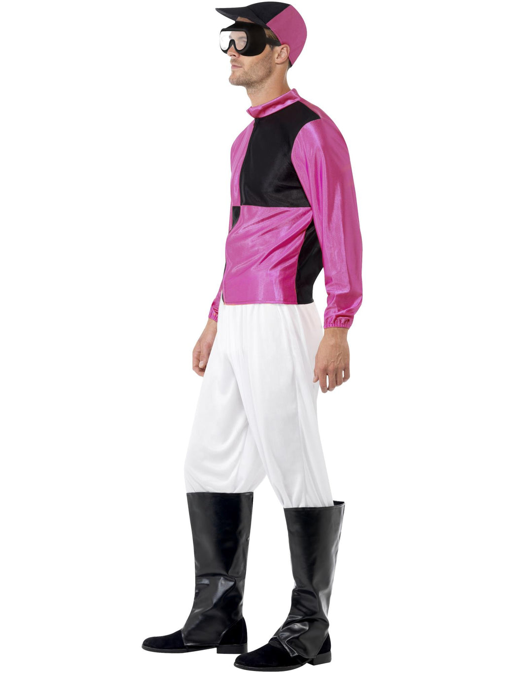 Jockey Costume, Pink & Black 3