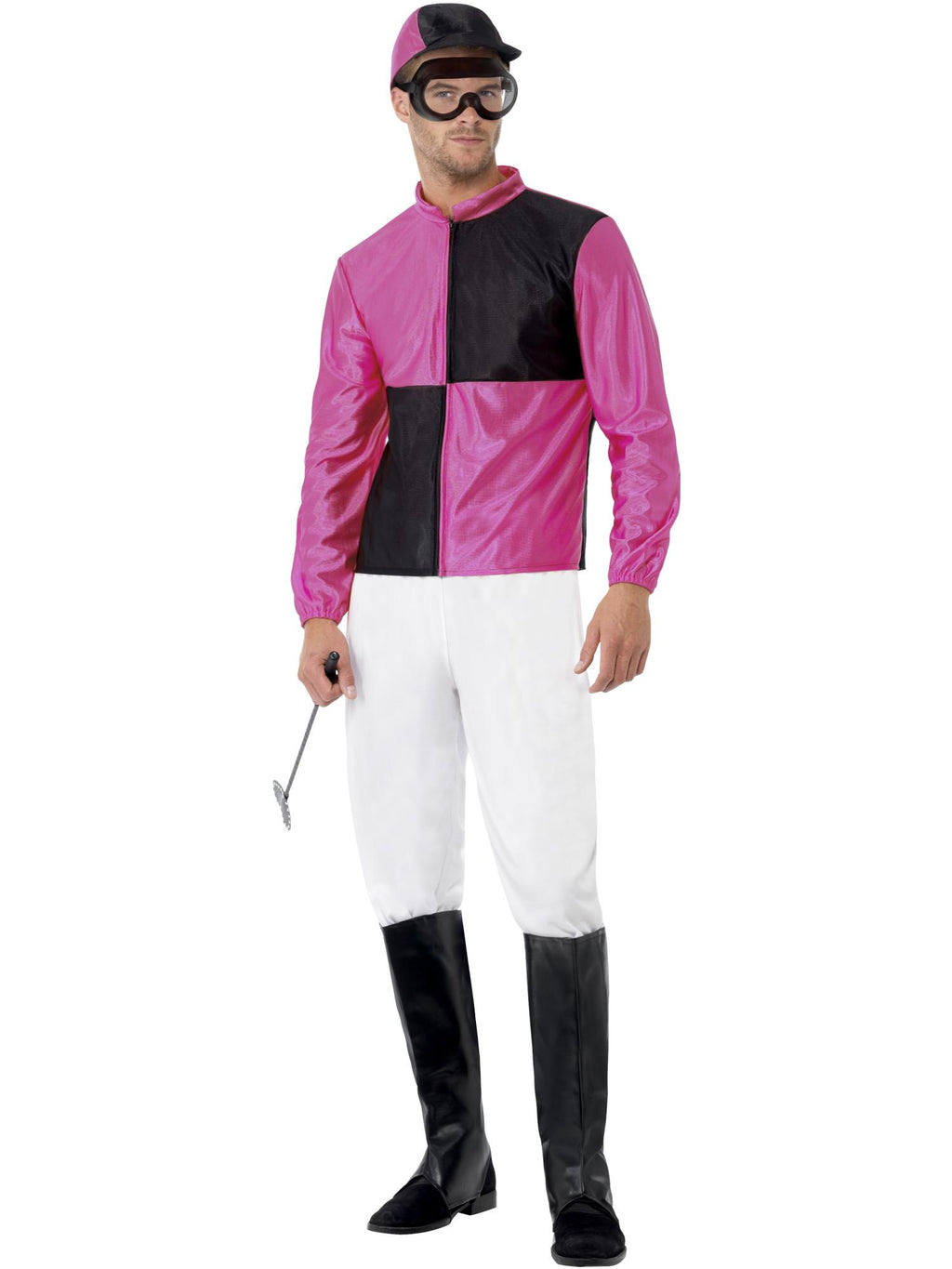 Jockey Costume, Pink & Black 1