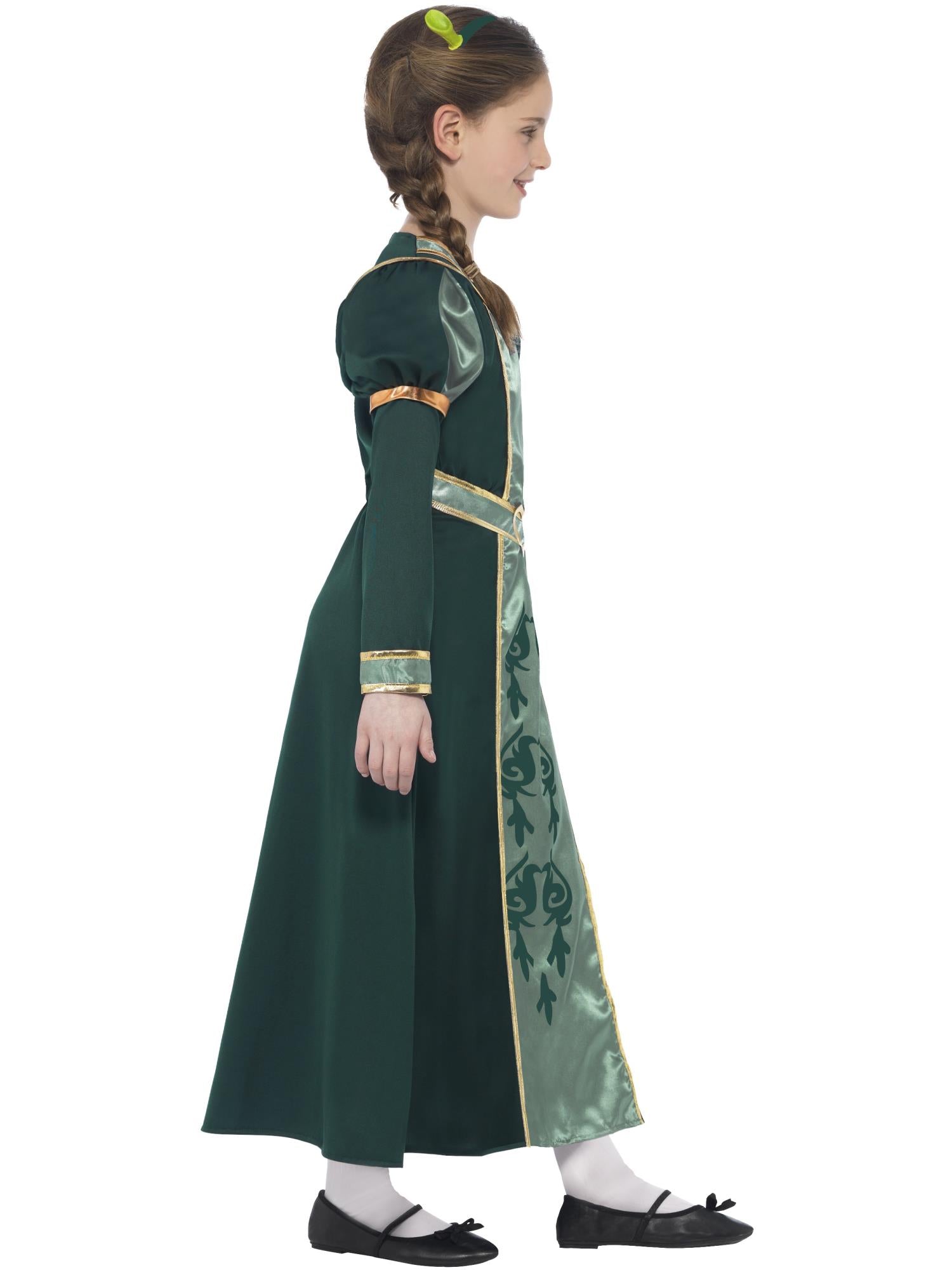Shrek Princess Fiona Costume, Green 3