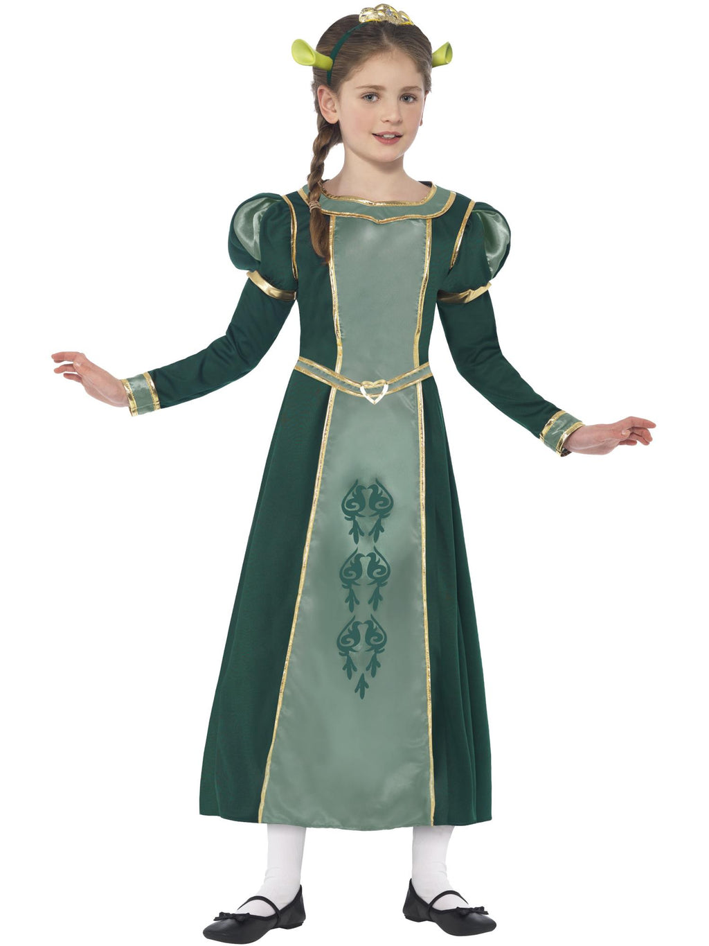 Shrek Princess Fiona Costume, Green 1