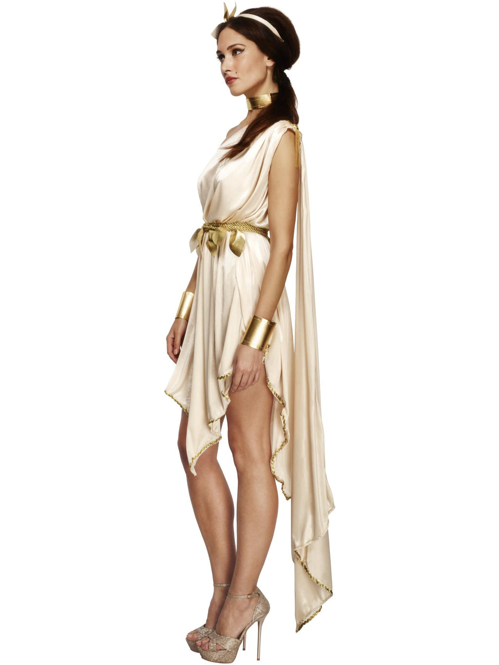 Fever Goddess Costume, Cream 3