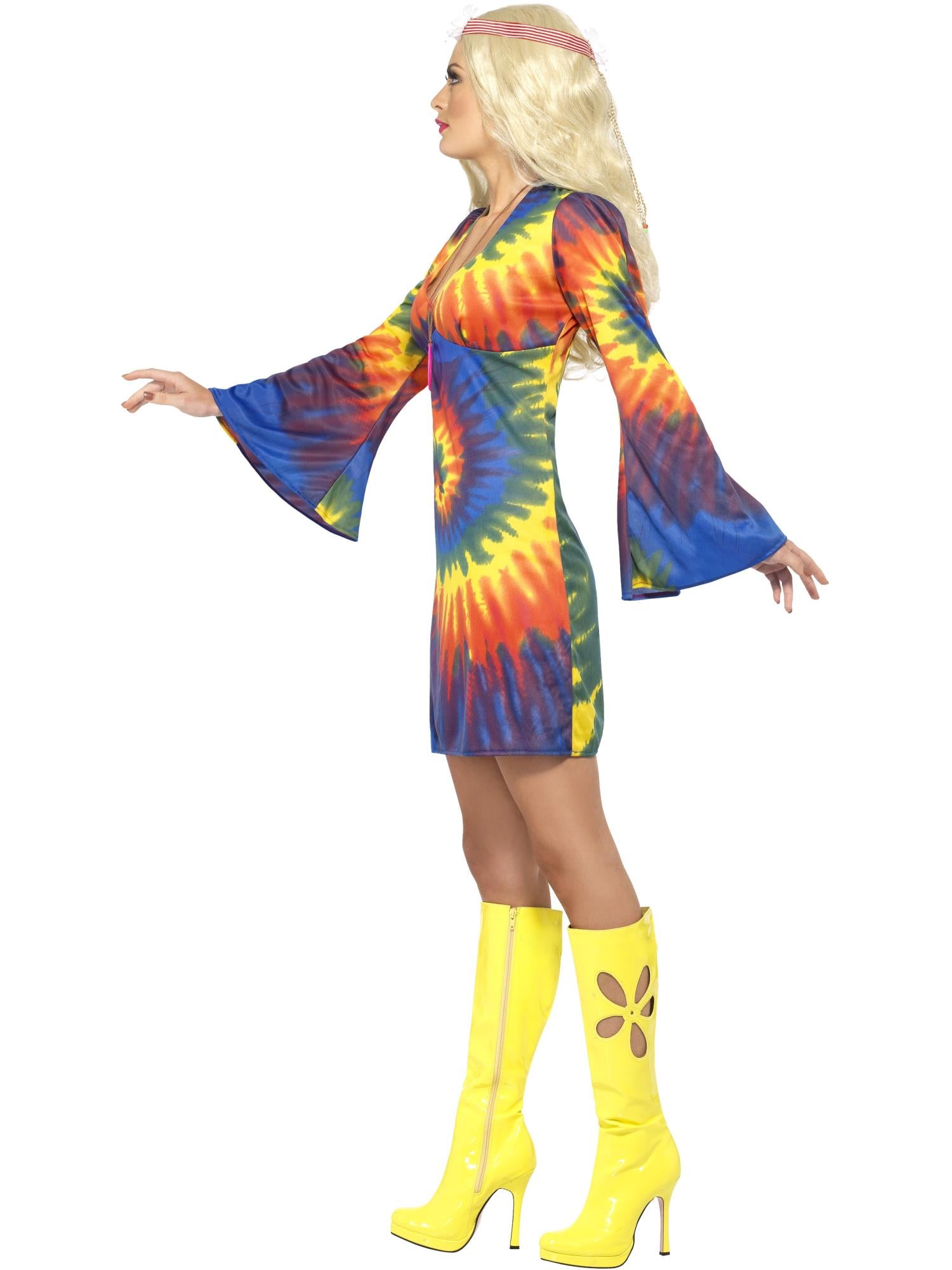 60s Tie Dye Costume, Psychedelic 3