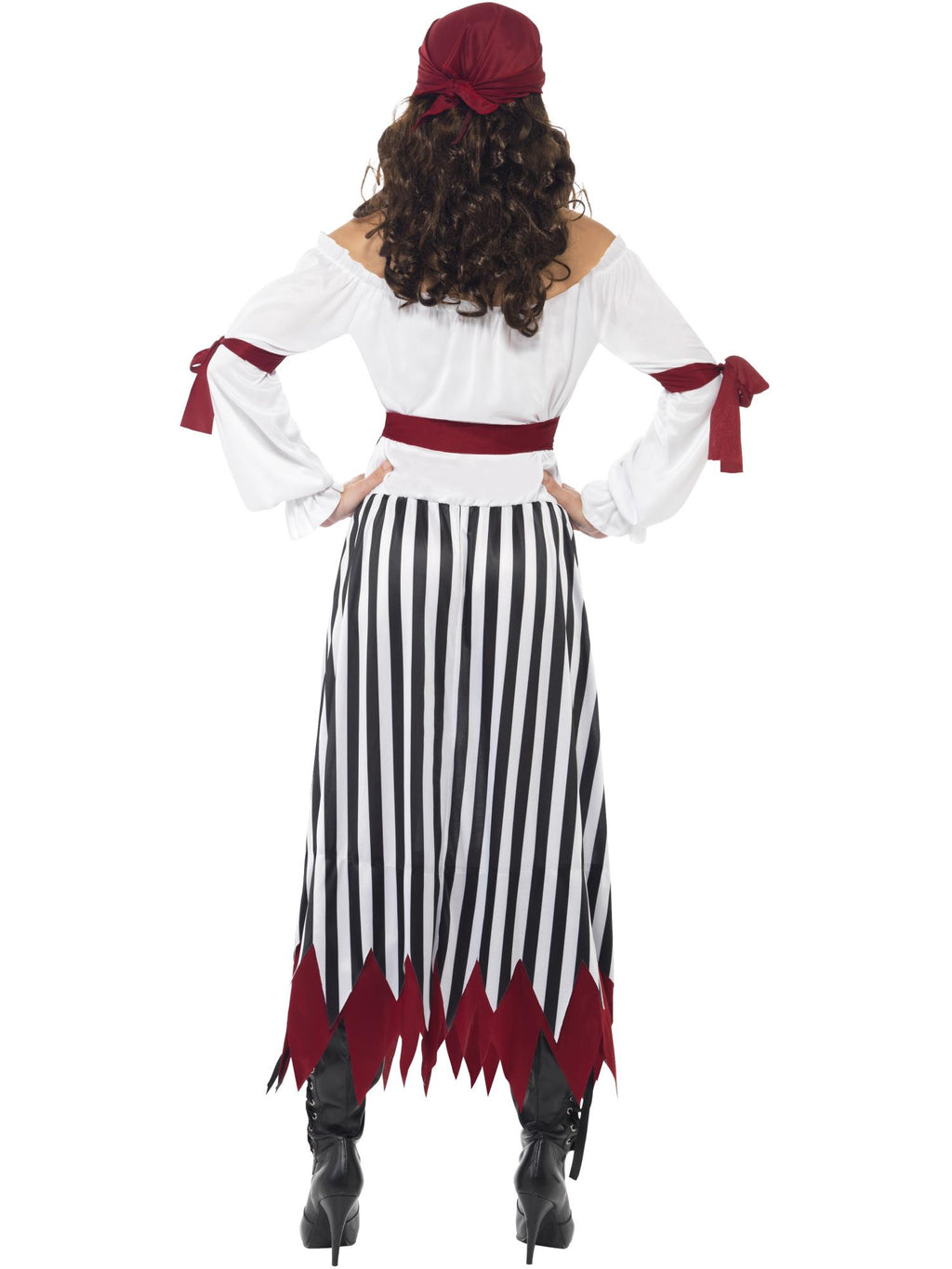 Pirate Lady Costume, Black & White 2