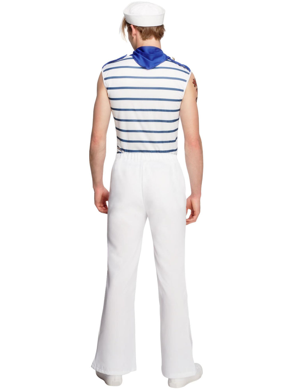 Fever Male French Sailor Costume, White 2