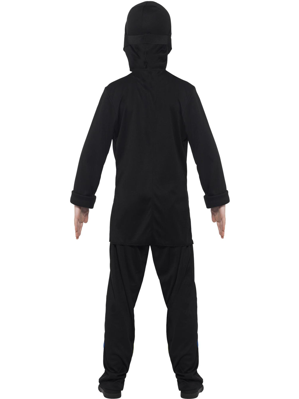 Ninja Assassin Costume, Black & Blue 2