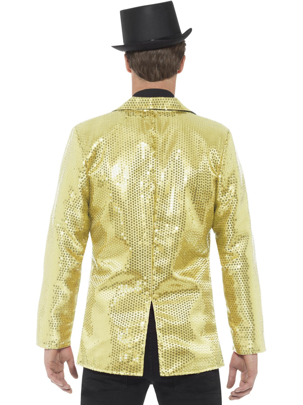 Sequin Jacket, Mens, Gold 2