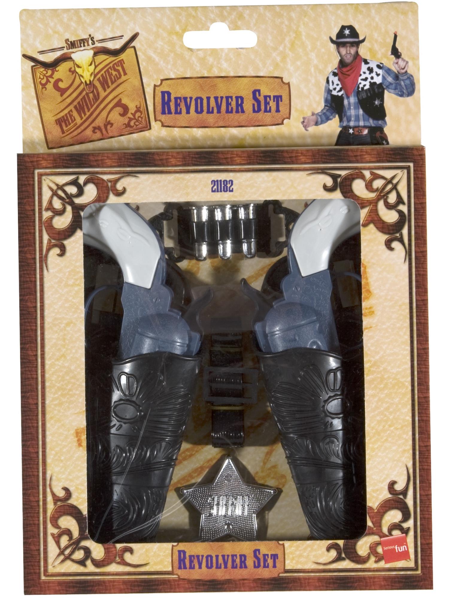 Wild West Gun Set, Grey 1