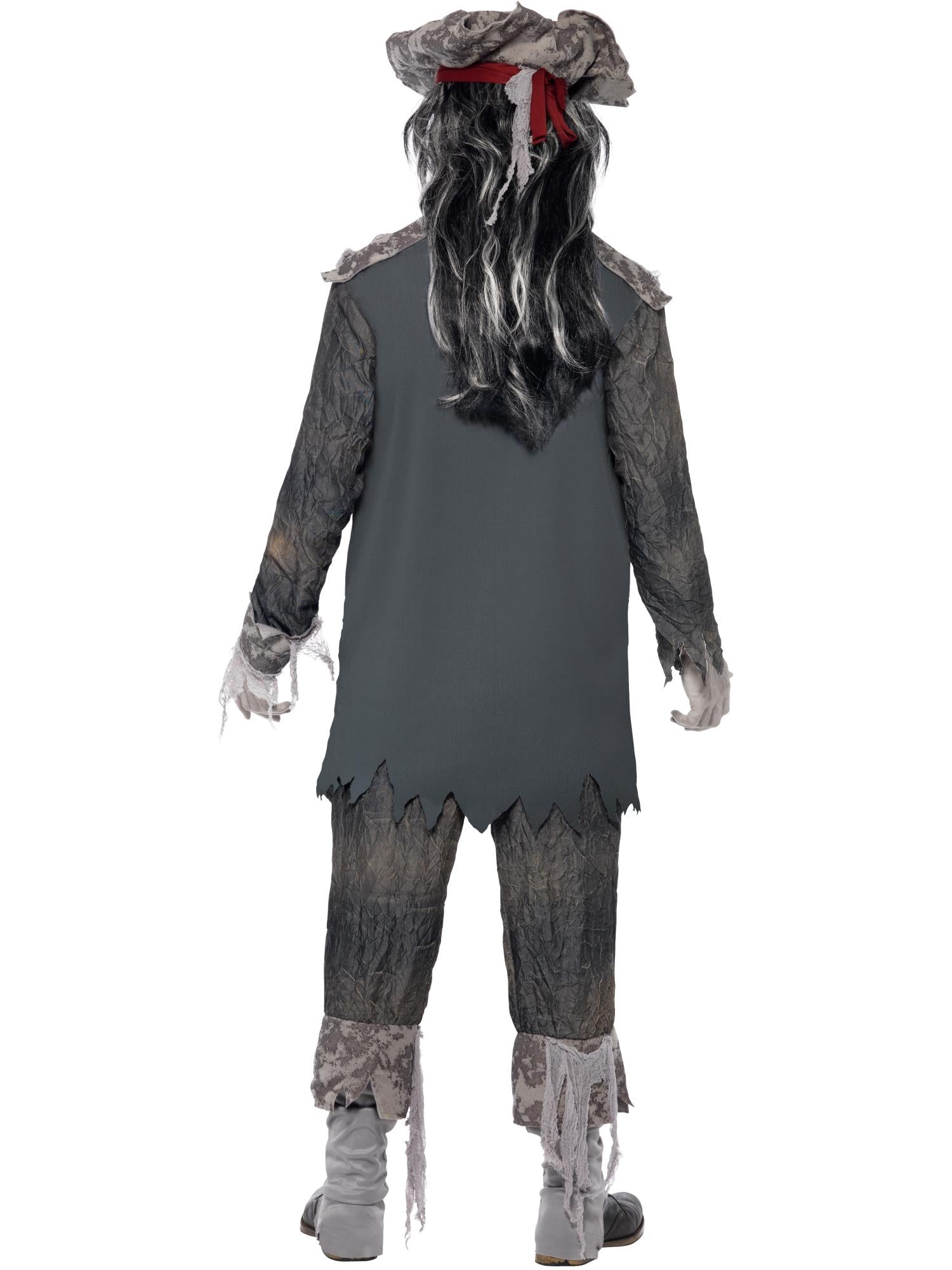 Deluxe Ghost Ship Ghoul Costume, Grey 2