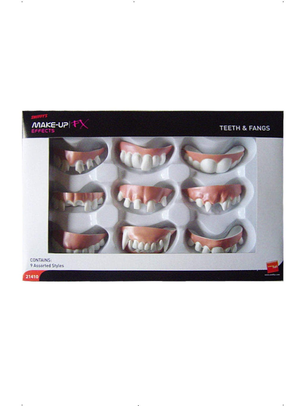 Smiffys Make-Up FX, Assorted Teeth & Fangs 1