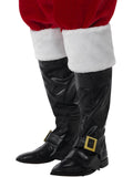 Santa Boot Covers, Black 1