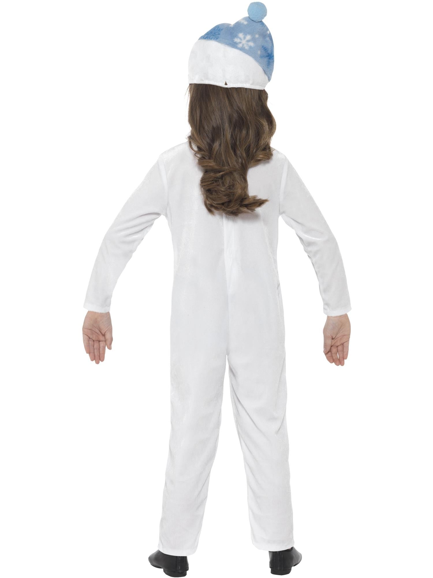 Snowman Toddler Costume, White 2