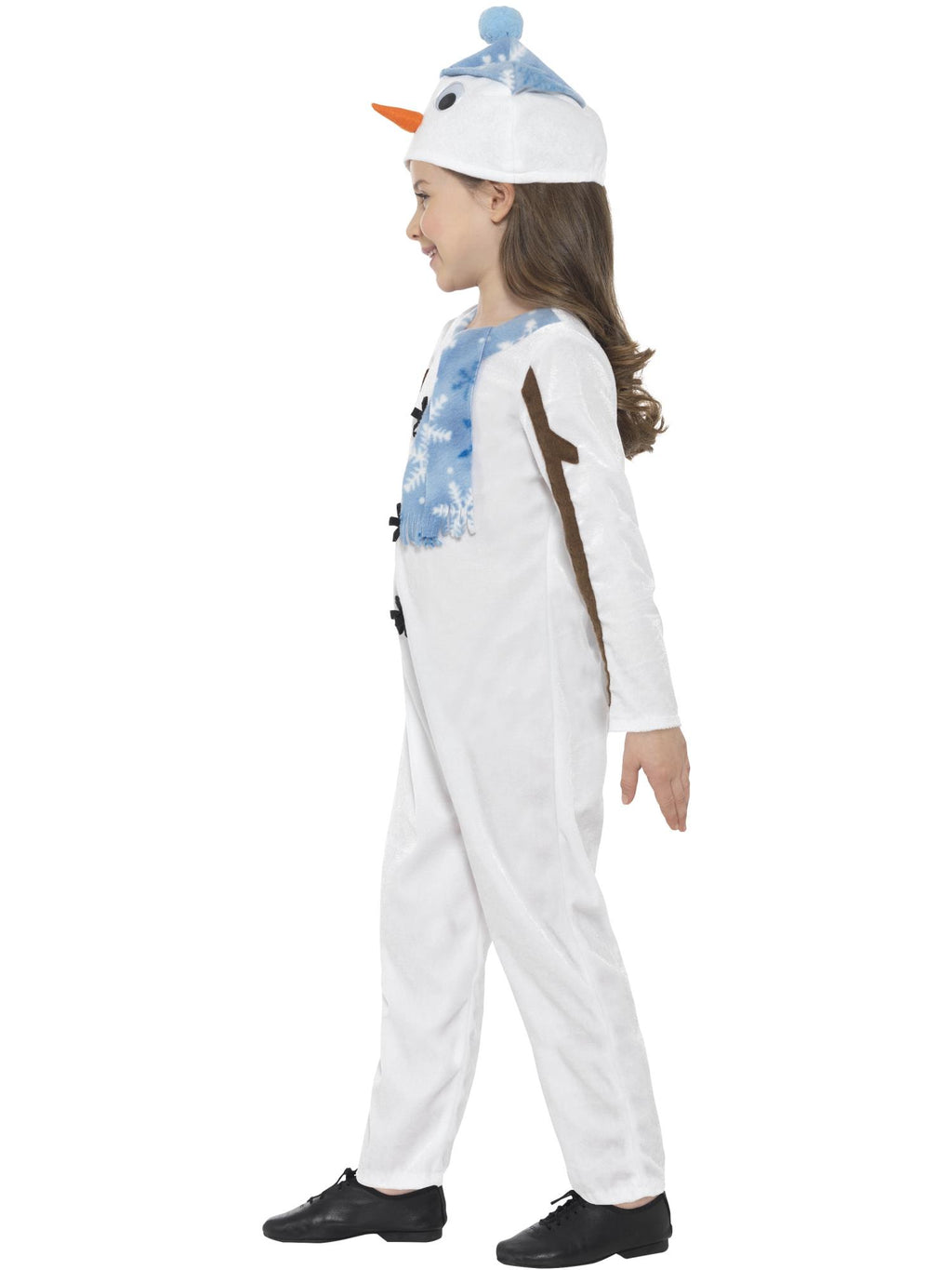 Snowman Toddler Costume, White 3
