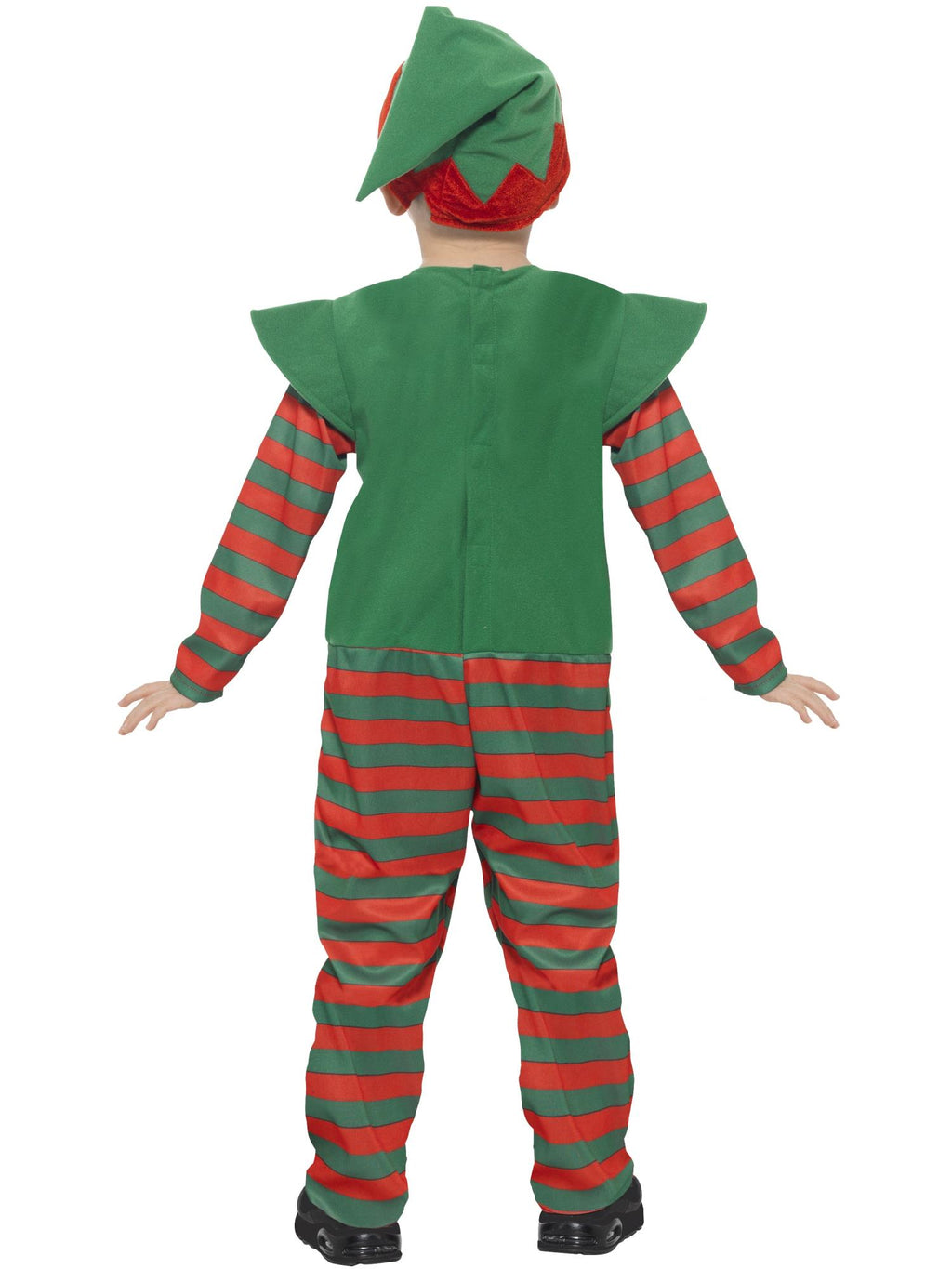 Elf Toddler Costume, Red & Green 2