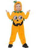 Pumpkin Toddler Costume, Orange & Black 1