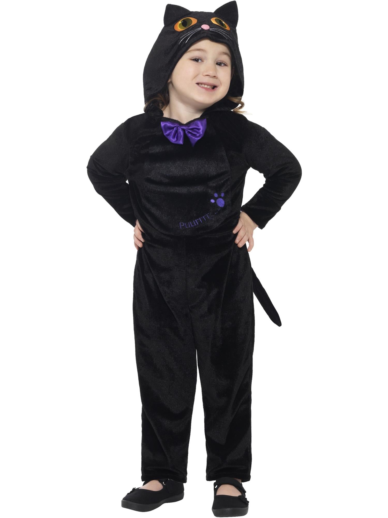 Toddler Cat Costume, Black 1