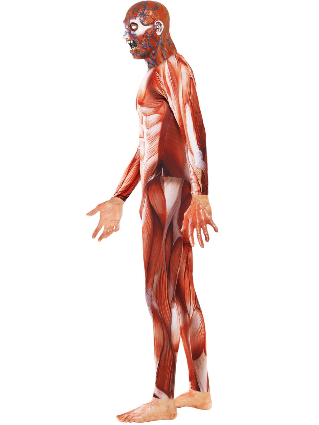 Anatomy Man Costume, Red 3
