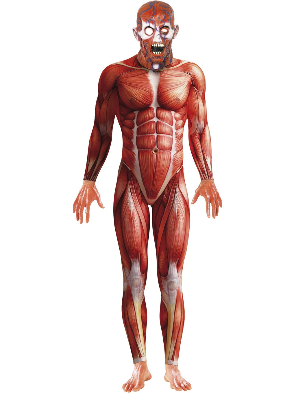 Anatomy Man Costume, Red 1