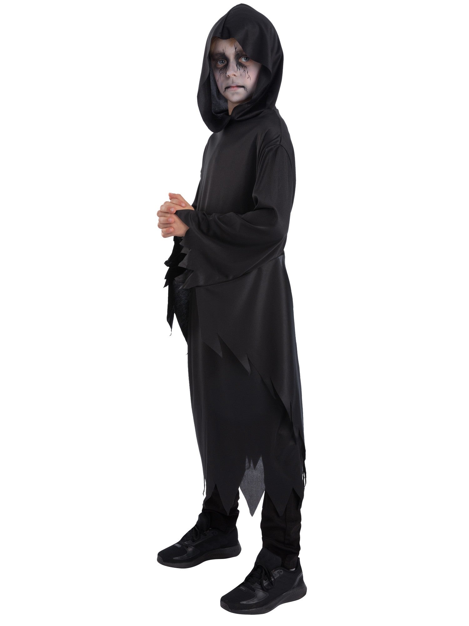 Screamer Ghost Costume, Black 3