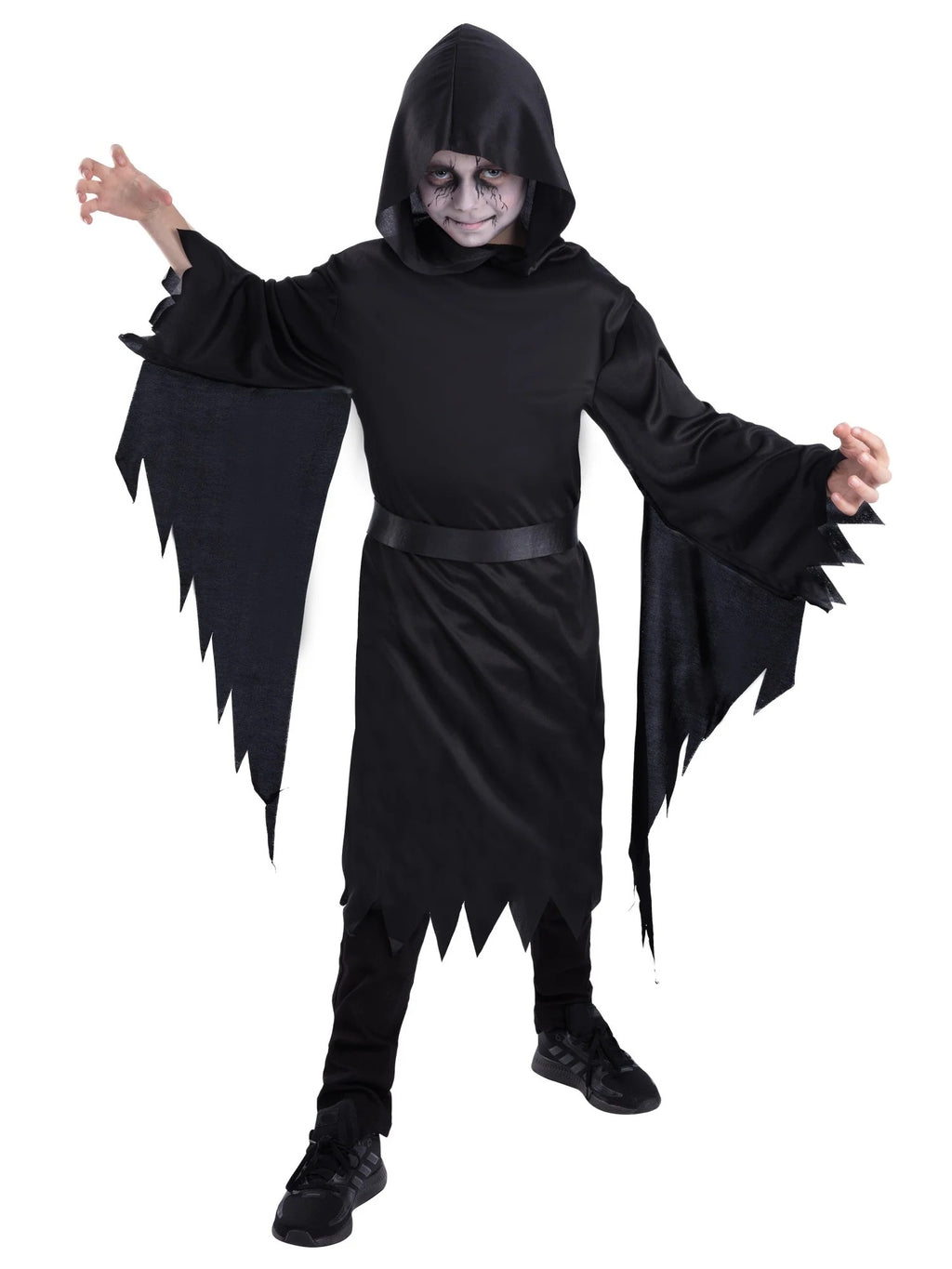 Screamer Ghost Costume, Black 1