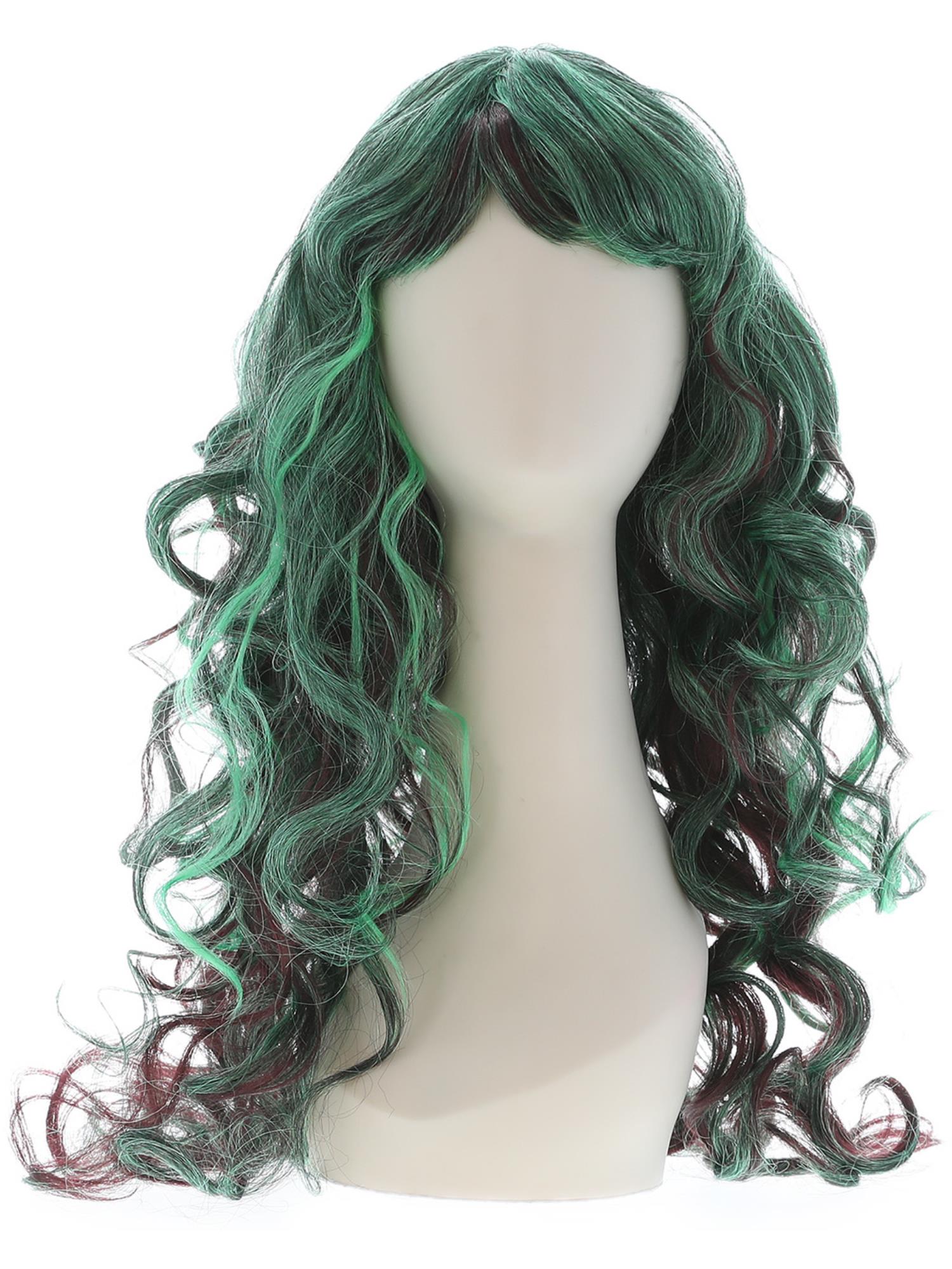 Monster Wig, Black & Green 3