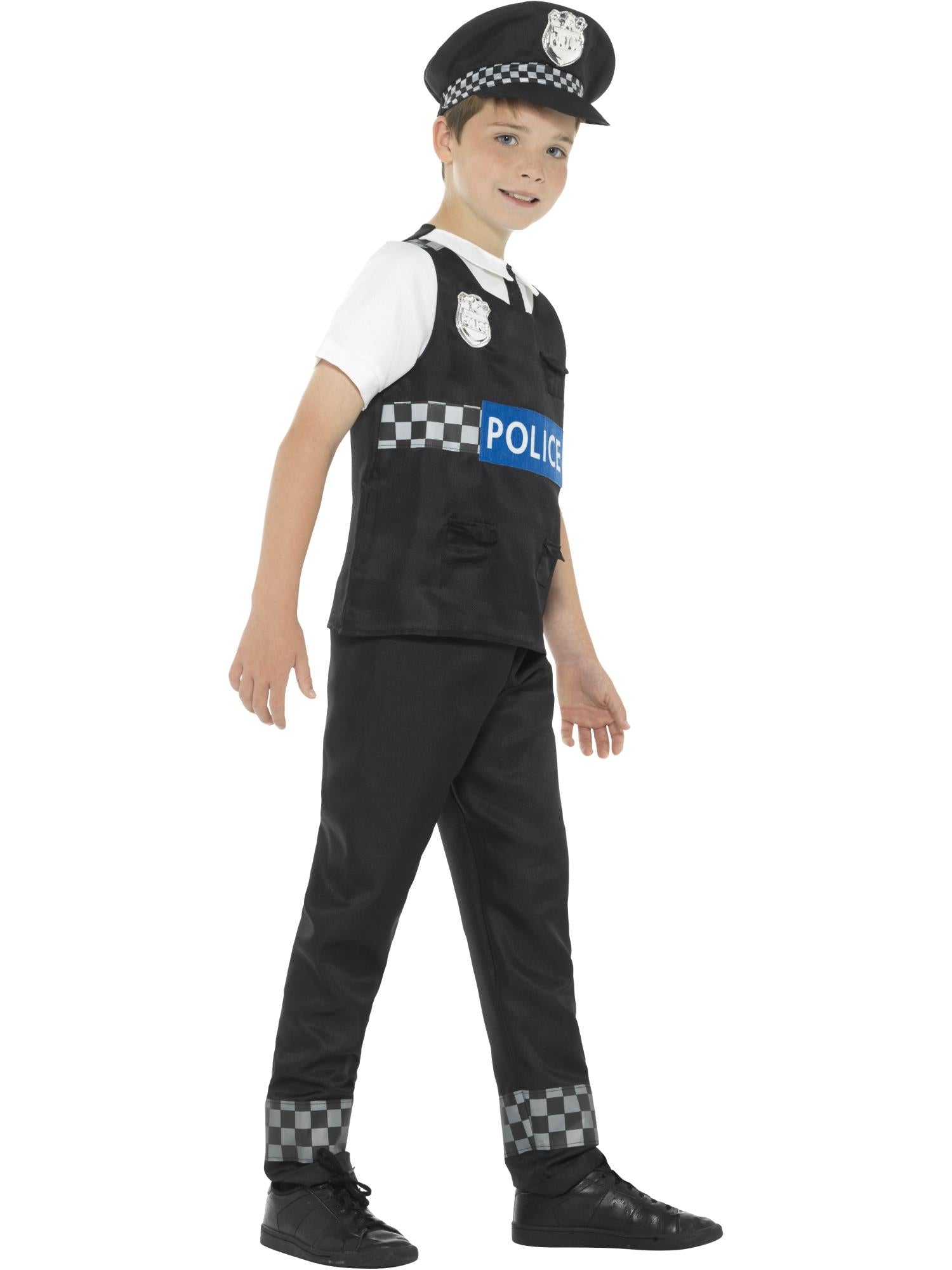Cop Costume, Black & White 3
