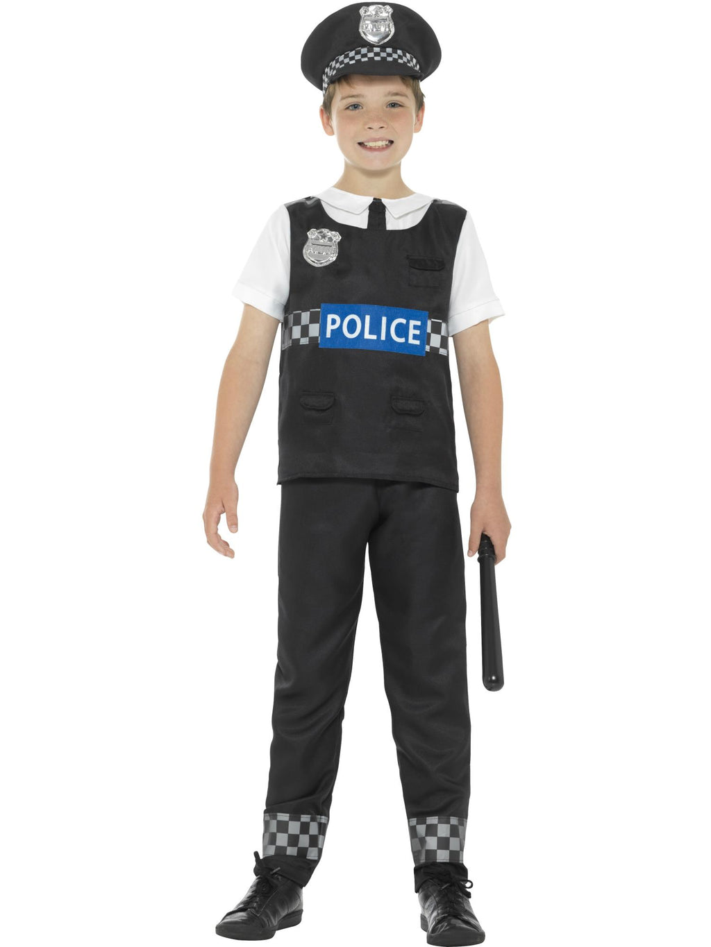 Cop Costume, Black & White 1