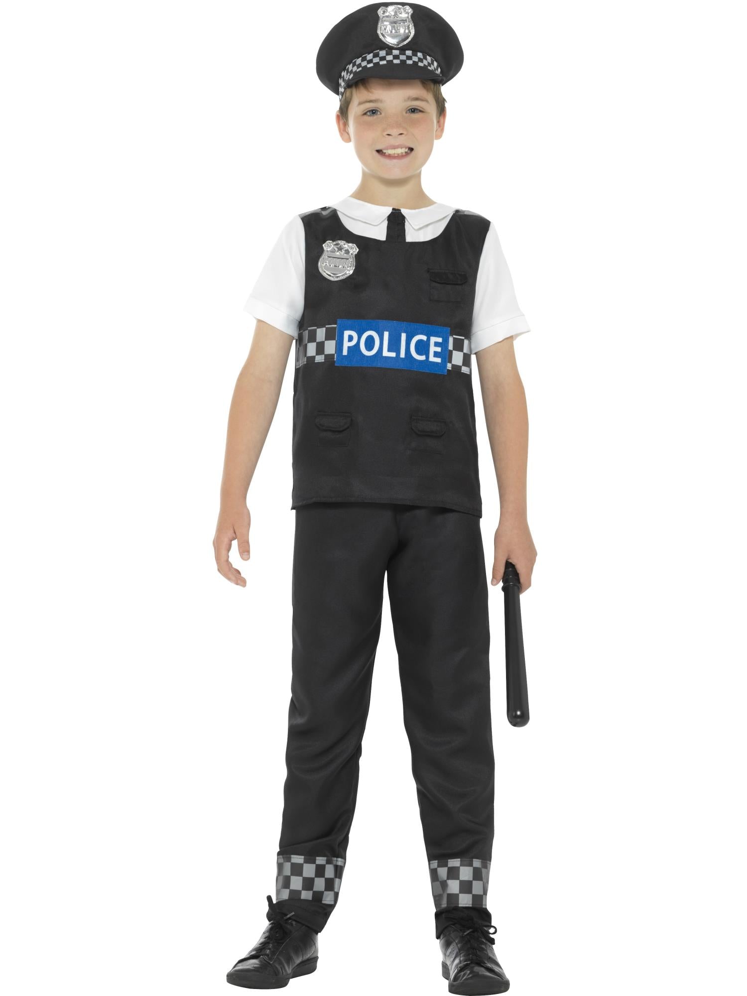 Cop Costume, Black & White 1