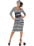 Classy Convict Costume, Black & White 1