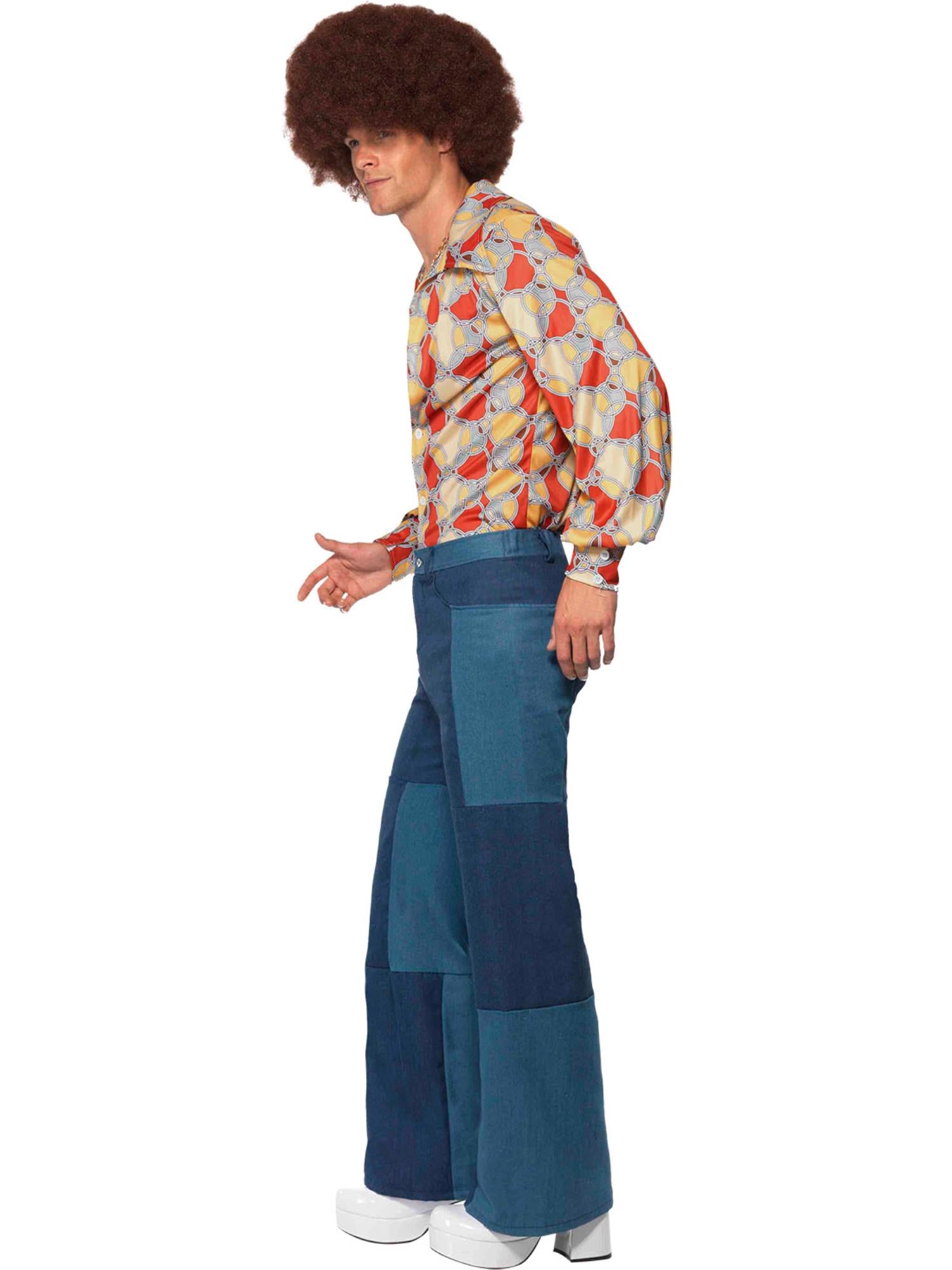 70s Retro Costume, Blue 3
