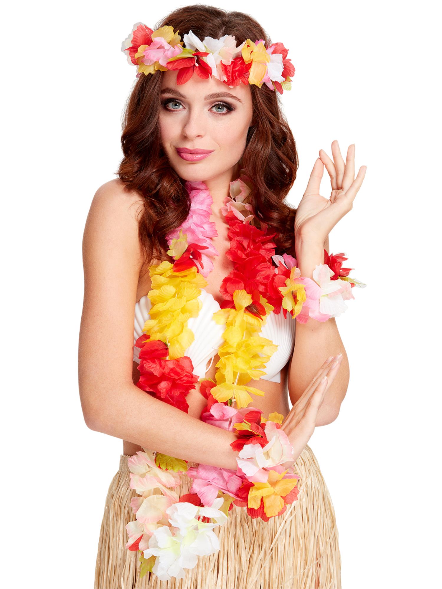Deluxe Hawaiian Set, Multi-Coloured 1