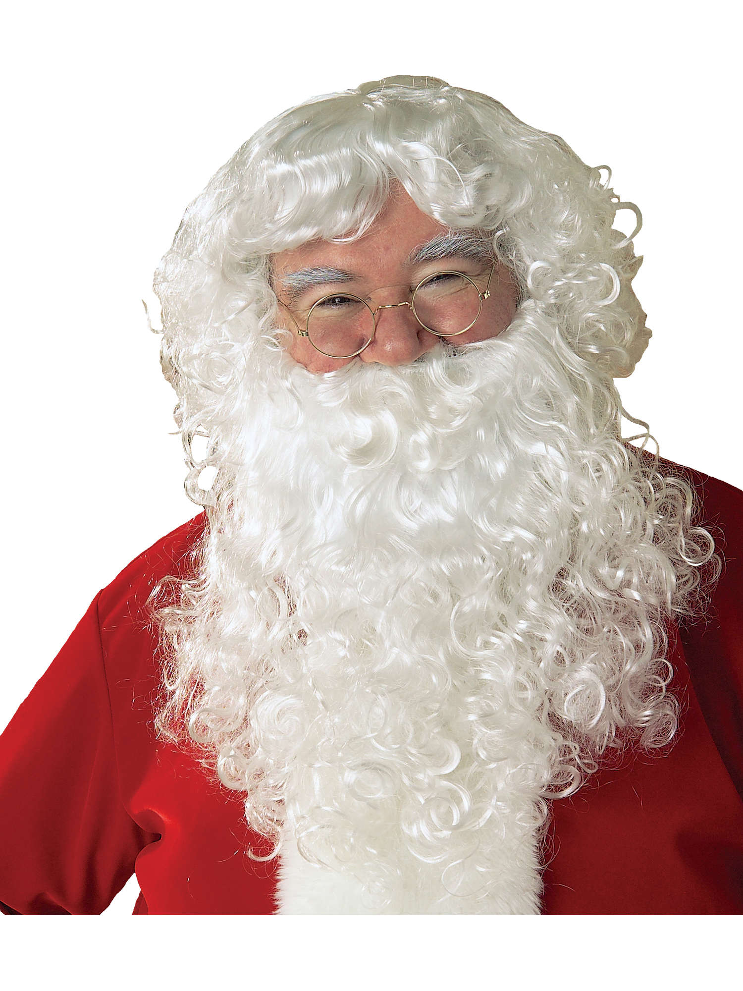 Classic Santa Beard & Wig Set 1