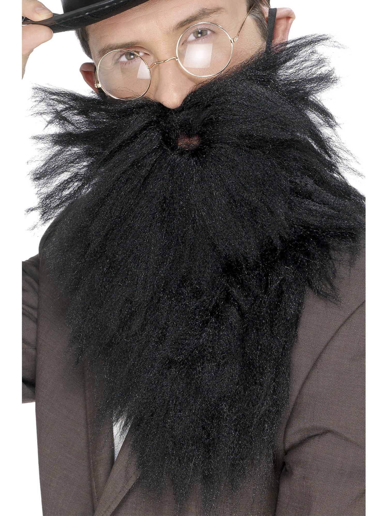 Long Beard & Tash, Black 1