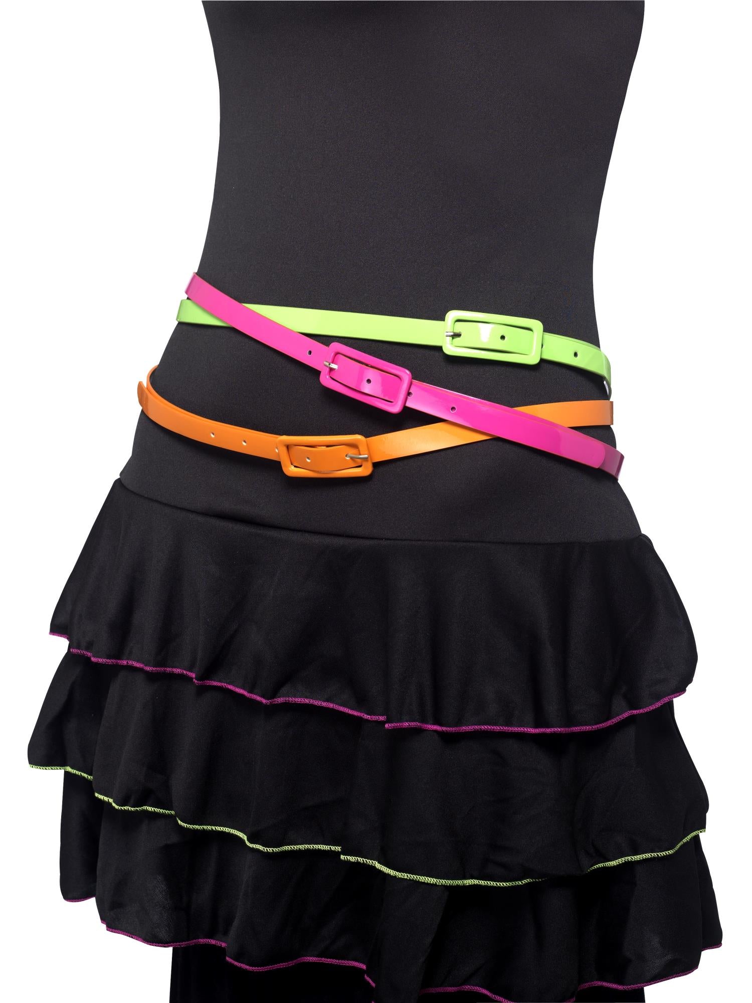 Neon Belts, Neon Multi-Coloured 1