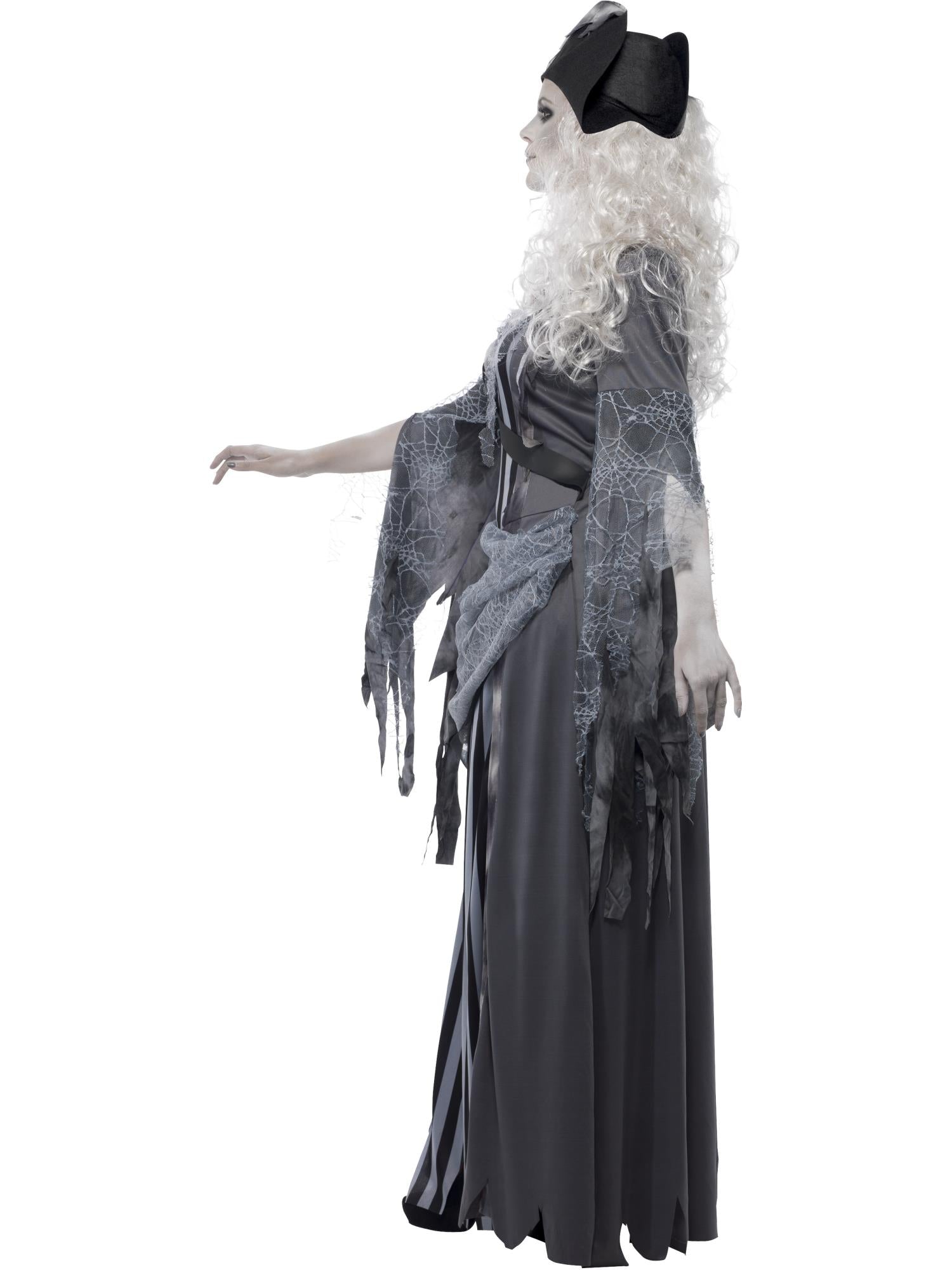 Deluxe Ghost Ship Princess Costume, Grey 3