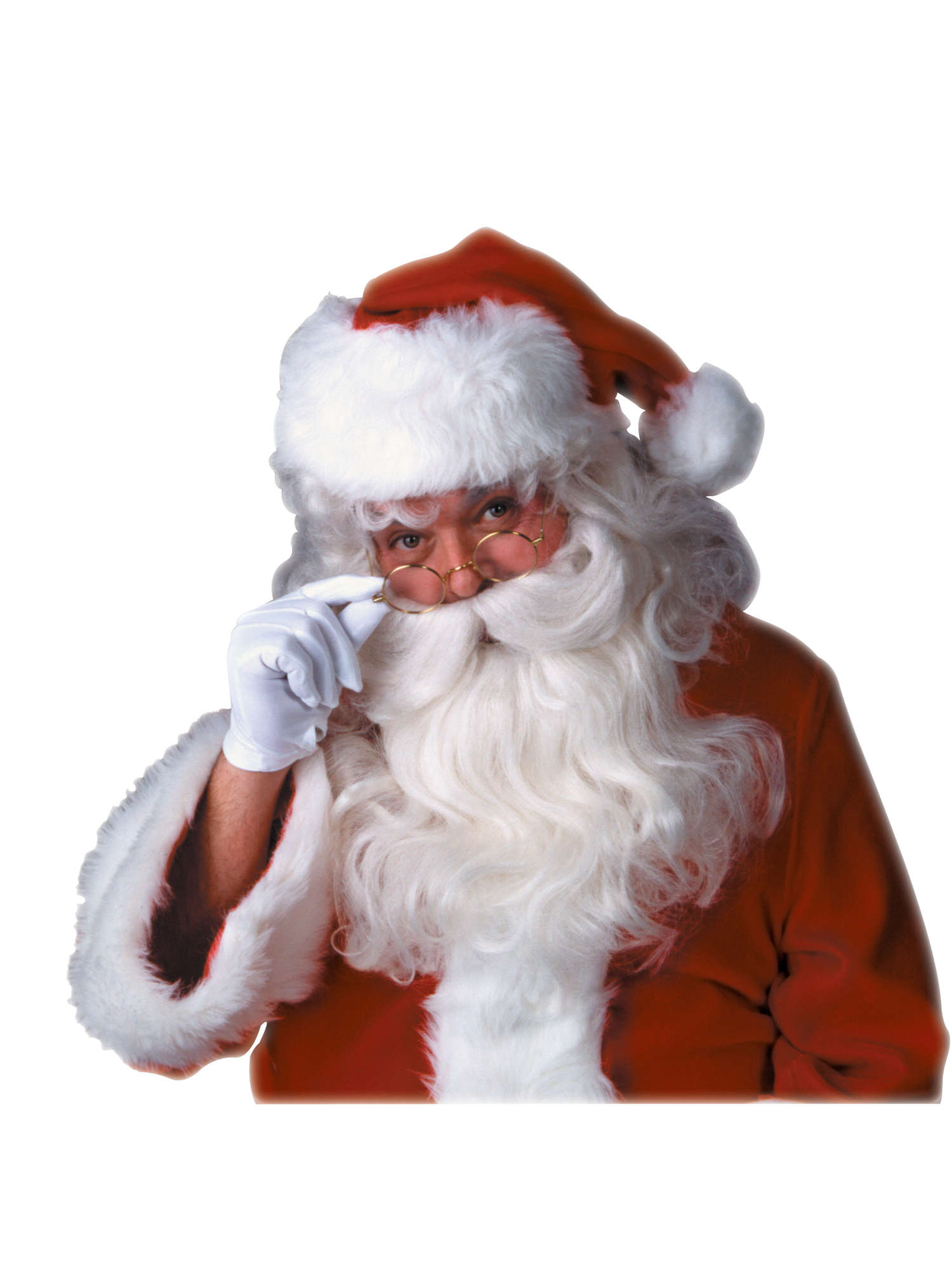 Santa Beard & Wig Set Deluxe 1