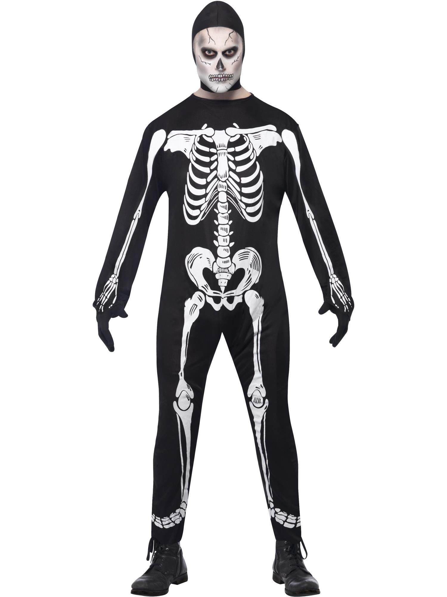 Skeleton Costume, Black 1