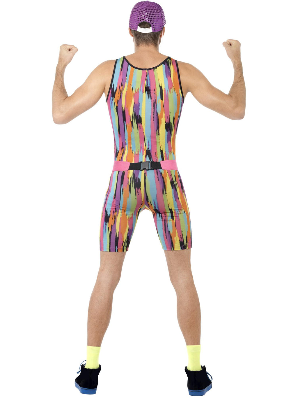 Aerobics Instructor Costume, Multi-Coloured 2