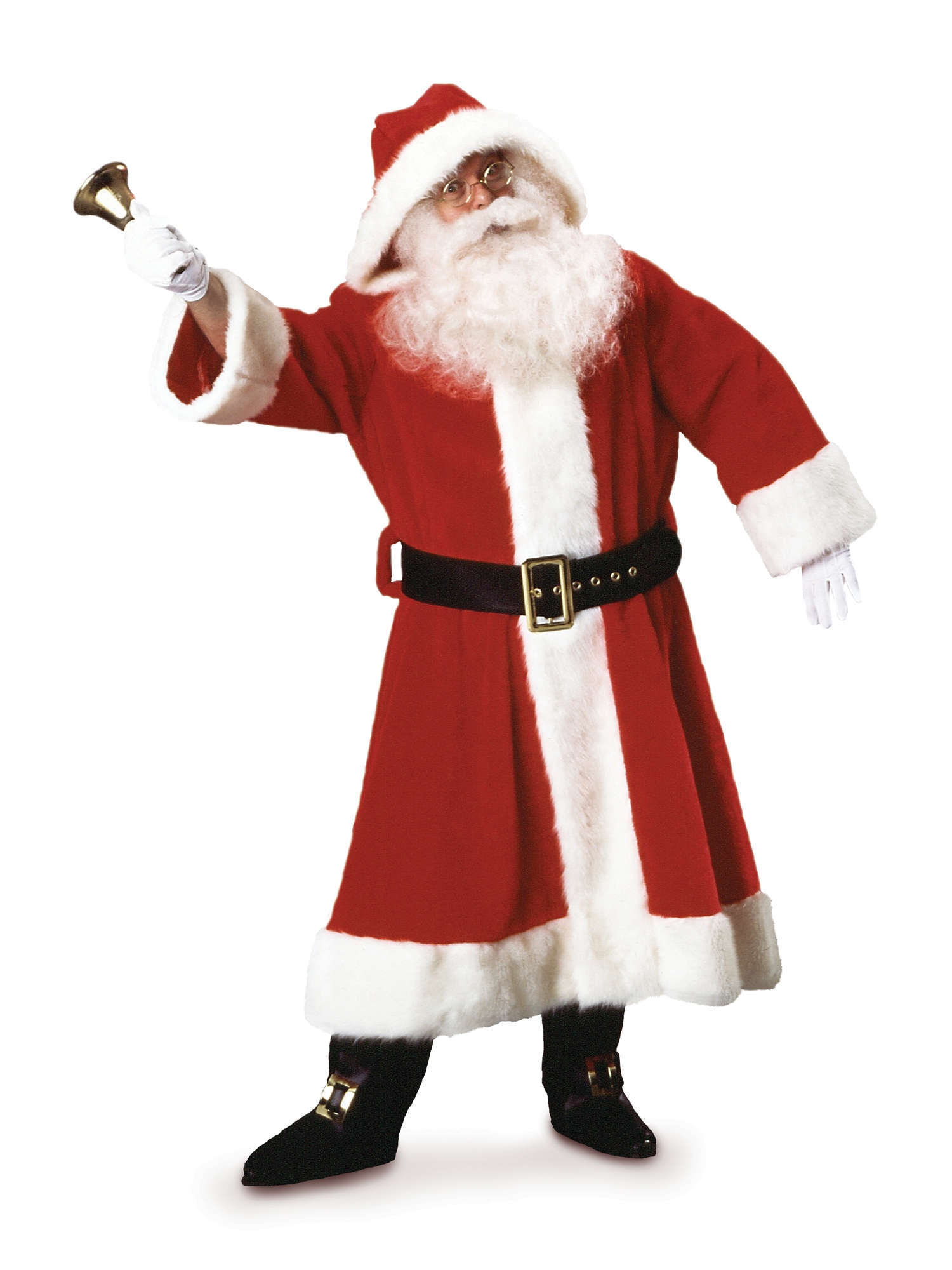 Economy Old Time Santa Suit 1