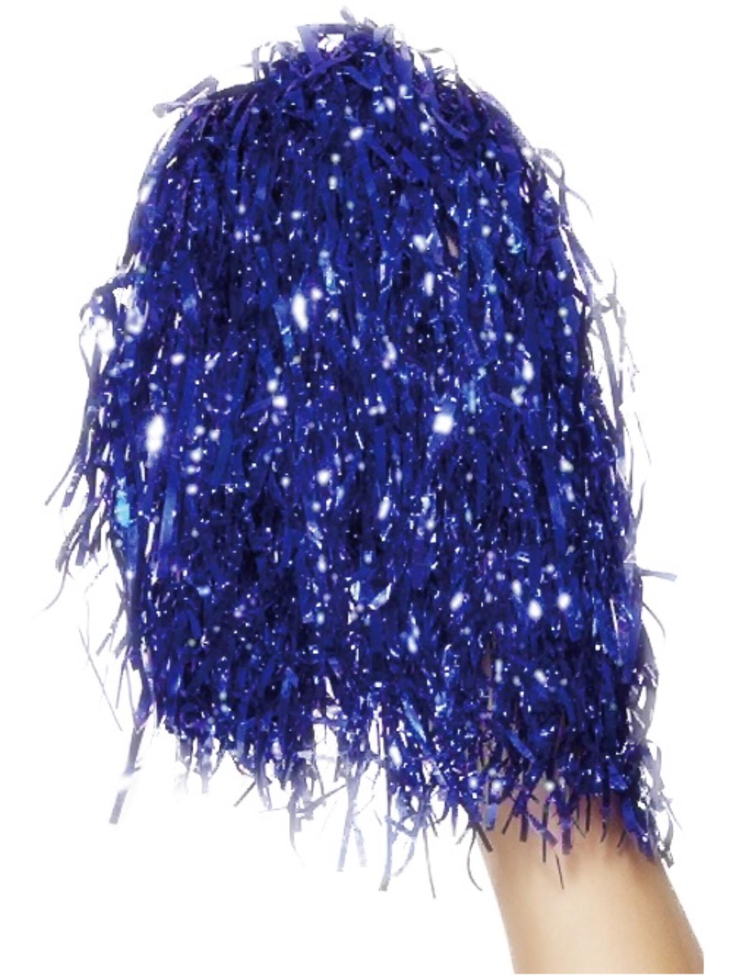 Pom Poms Metallic, Blue 1