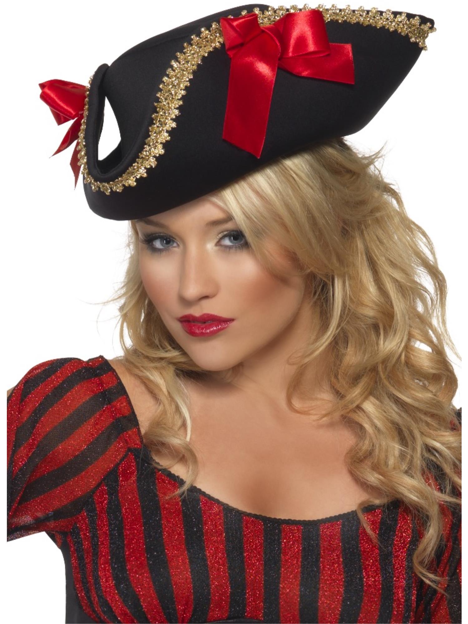 Fever Pirate Hat, Black 1