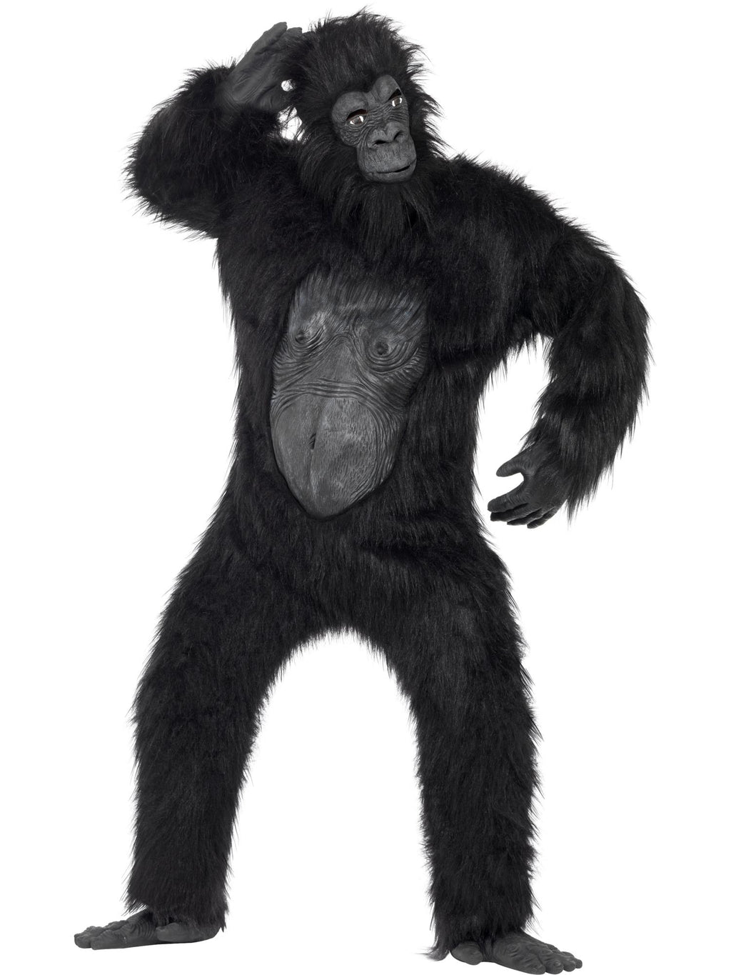 Deluxe Gorilla Costume, Black 1